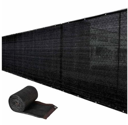 85 % skuggnät – UV-beständigt nättyg för trädgård, växthus och pergola, tillgänglig i svart, storlekar 3 x 4 m till 8 x 10 m, hållbart utomhusskydd och integritetslösning