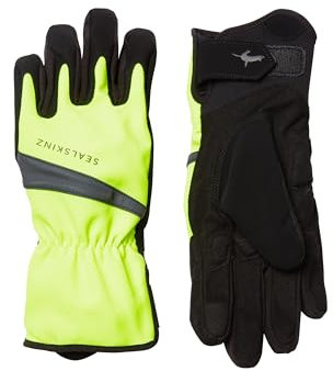 SEALSKINZ | Bodham |Unisex Waterproof All Weather Cycle Glove | Suede Thumb Wiper is Soft on the Face | Cycling & Outdoor Sports | Three-Layer Insulation Technology