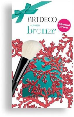 ARTDECO Bronzing Powder Set – Mit Blusher Brush – Perfektes Duo für einen natürlichen Teint – 1 Set