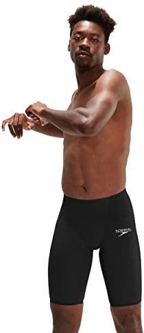Speedo Men's Fastskin LZR Ignite Jammer | Tech Suit | Racing Suit | Racewear | FINA Approved, Black, 20