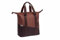 New Looxs Oslo Kota Fahrradtasche Shopper - Handtasche - Recyceltem Polyester - Fahrrad Shopper für Gepäckträger - Seitentasche Fahrrad mit Schultergurt - E-Bikes Geeignet - Burgunderrot Rost