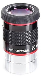 Oculare planetario ultra grandangolare da 6/9/15/20 mm, accessorio astronomico, monoculare astronomico