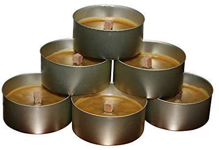 15 Stück Gartenkerzen, Flammschalen, mit ca. 4 Stunden Brennzeit von Aktivhandel