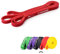 MONTALMO Gomas Elasticas de Ejercicio Bandas de Resistencia Pilates, Yoga, Entrenamiento … (Rojo)