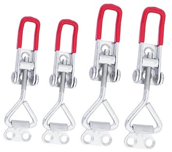 Gadpiparty 4 Pièces 4001 4002 sauterelle verticale clips de fixation clip de fixation pince à loquet pince à bascule basculer le loquet