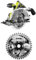 Ryobi R18CS-0 ONE+ 18 V Cordless Circular Saw, 165 mm with extra Blade