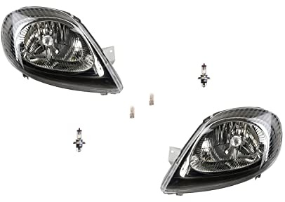 Johns Fari anteriori alogeni adatti per Opel Vivaro 01-06w. Set di lampadine L R