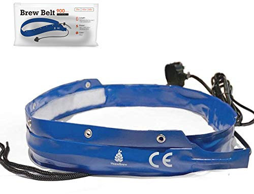 Home Brew Heat Heating Belt Pad for Beer Wine Spirits fermenter+ sticker on thermometer