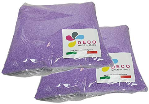 Arena Colorida para Decoraciones 0,3/0,7 mm Paquete de 2 kg (Glicine)