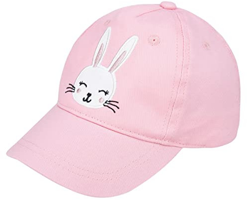 Baseball Cap für Jungen Verstellbar, Kappe für Kinder Mädchen 2-8 Jahre (Häschen,51,52)