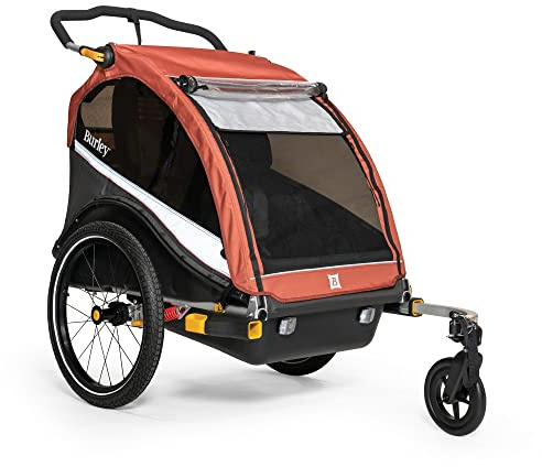 Burley Cub X, 2 Seat Kids Bike Trailer & Stroller