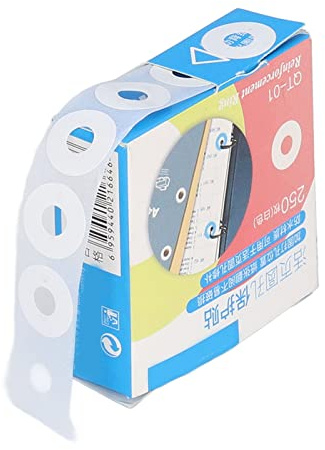 Perforation Renforts Autocollants Protéger Réparation Petit Volume Étiquettes Poinçon Renforcement Autocollant Volume Minimal Petit Volume Pvc Autocollants Feuille Trou Renforts