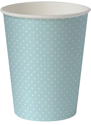 Clarina 50 stycken Pappmugg i pastellfärger – mugg 250 ml