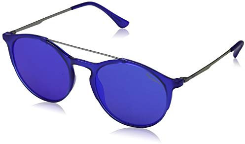 Pepe Jeans Unisex-Erwachsene Ansley Sonnenbrille, Blau (Blue/Grey), 53.0