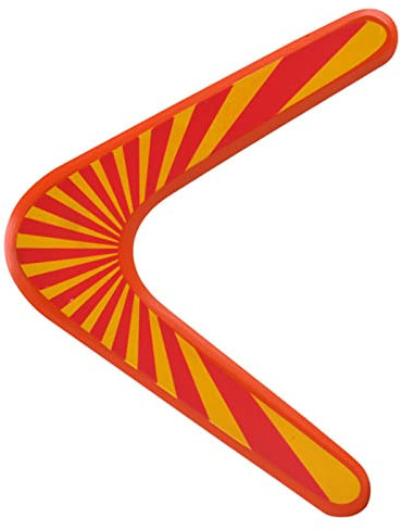 Boomerangs Outdoor Bumerangs Spielzeug für Kinder V-förmiger Returning Bumerangs Flying Spinner Bumerangs Hölzerner V-förmiger Returning Bumerang für Kinder und Erwachsene