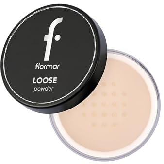 Flormar Polvo suelto mate 002 Light Sand – Polvo de fijación de larga duración para todo tipo de piel – Textura ultra ligera para una piel uniforme – Fija el maquillaje y reduce el brillo facial