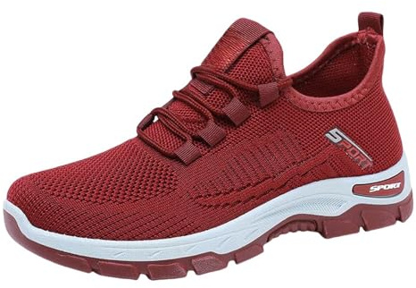 Baskets pour femme - Légères - Orthopédiques - Chaussures de course - Chaussures de sport - Slip On - Respirantes - Chaussures de loisirs - Tennis - Fitness - Jogging - Chaussures de marche