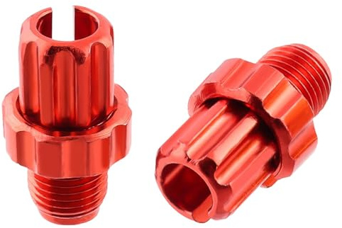 YEJBBUC 2 viti di regolazione della leva del freno per bicicletta, 10 mm, colore rosso