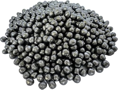 5lb Bag of #7 Lead Shot Balls - 99.9% Pure (7.5mm) - Heavy Duty Ballast Weights for Sleds, Scuba Diving, Hunting, Fishing, and More