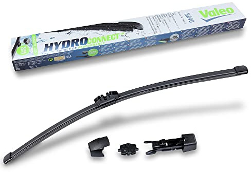 VALEO Hydroconnect Escobilla - HR40 Alto Rendimiento, Visibilidad Superior de 360 Grados, Fácil Instalación, Hoja Plana Original de 400mm - Trasera - 1 Escobilla Limpiaparabrisas - 578565