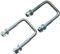 EMPULA 2x U-Bolzen, Bügelschraube verzinkt (M10 x LW52 x LH100 mm)