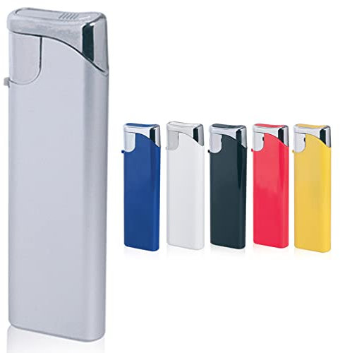 Accendini Personalizzati Regalo Aziendale Gadget Promozionali Pubblicitari Personalizzabili per Aziende Eventi Fiere Matrimonio Pubblicità Stampati con Logo Nome o Frase Piezoelettrici (50)