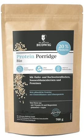 Dr. Budwig Bio Protein Porridge ohne Zucker (700g)
