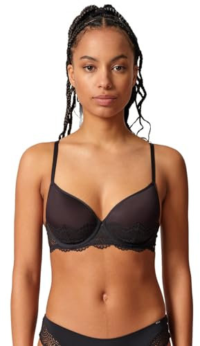Skiny Damen Spacer BH Micrornaments 082630 Gr. 80A in Black