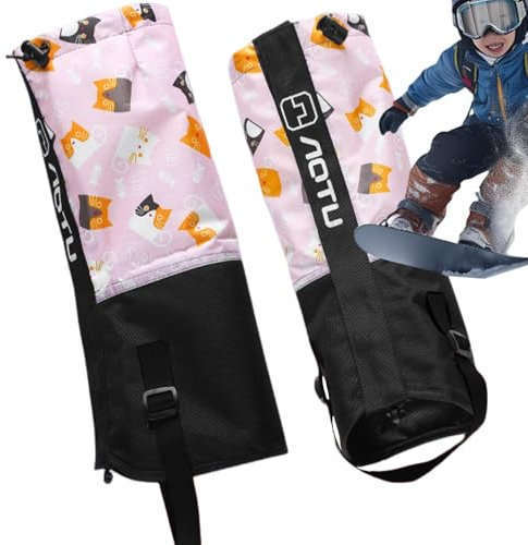 Gamaschen Kinder Wasserdicht | Winter Kinder Gamaschen Schnee Wandern | Schnee-Beingamaschen Für Kinder | Outdoor-Schneegamaschen | Hiking Gaiters Gamaschen | Bein-Stiefel-Gamaschen Für Kinder