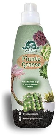 Il Paese Verde - Concime Piante Grasse 1,2Kg - Concime Liquido Organico Minerale Arricchito con Alga e Microelementi Chelati Pronti per Essere Assimilati dalle Piante