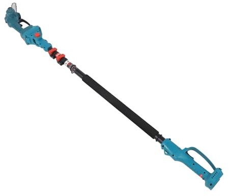 Scie D'élagage électrique, Mini Tronçonneuse à Main Réglable avec Barre D'extension Rechargeable pour BL1830B