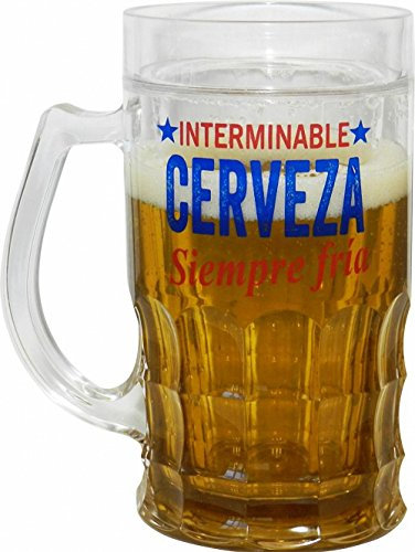 Blue Sky Jarra DE Cerveza ENFRIADORA INTERMINABLE Fria Helada