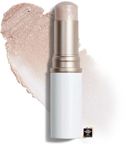 hince True Dimension Radiance Balm Korean Glass Skin Highlighter, with Squalane & Safflower Oil | Cream Blush, Eyeshadow & Lip Glow in One | Dewy Glass Skin Finish, No Parabens, 10g (LIGHT)