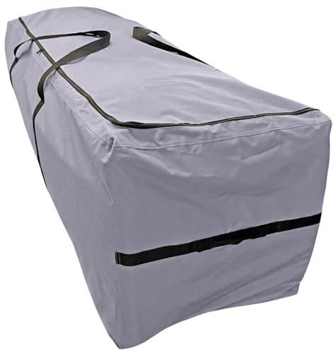 Kingsbridge Garden Furniture Cushion Storage Bag, 600D Fabric, Double Stitching, Heavy Duty, Moisture Resistant LxWxH 200cm x 70cm x 75cm (use indoors/sheltered areas)