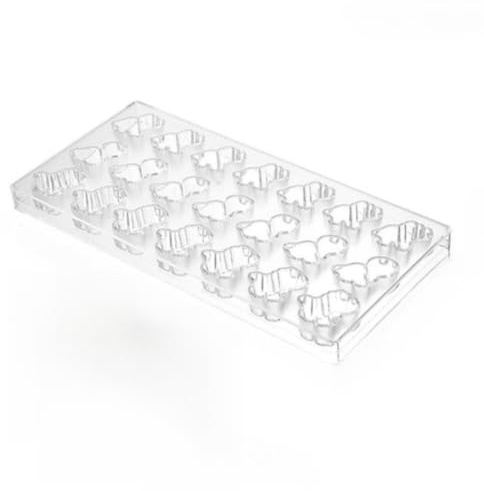 Binwat Chocolate Candy Mold PC Polycarbonate Chocolate Making Mould (Dinosaur)