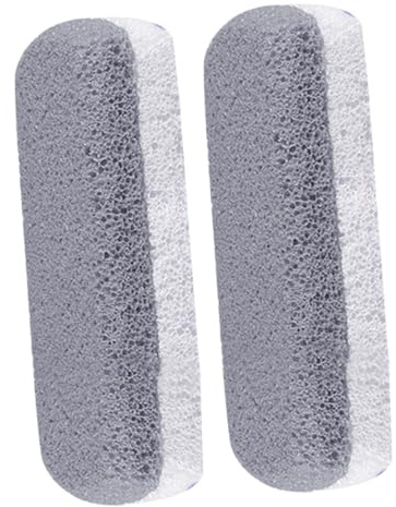 Baluue 2 piezas Pómez para Pies Doble Cara Removedor de Muerta y Callos Exfoliador Duradero y Seguro para Pedicura Casa Ablandador para Durezas de Unidades