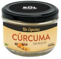 Cúrcuma en Polvo Premium – Pack de 2 Unidades (100g c/u) – 100% Pura y Natural – Alto Contenido en Curcumina – Propiedades Antiinflamatorias y Antioxidantes – 200g Total