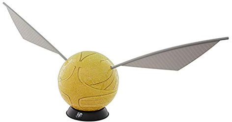 4D Cityscape 4DSNITCH6 6 Harry Potter Snitch Spherical Puzzle (242 piece) 3D, multicolor