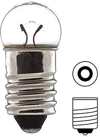 cyclingcolors Ampoule à Visser 6V 2W E10 moto mobylette cyclomoteur scooter phare feu clignotant