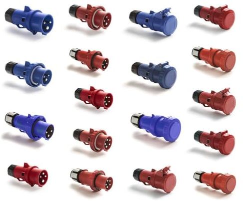 PRESA INDUSTRIALE 63A 220V MONOFASE 2P+T IP67 ELETTRICA VOLANTE PROFESSIONALE MOBILE 3 POLI MARCA ROSI MADE IN ITALY