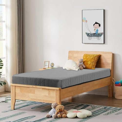 LAMB Matratze 90x200 cm 7-Zonen Taschenfederkernmatratze，Härtegrad H4, Orthopädische Federkernmatratzen mit Einer Höhe von 17 cm Ergonomischer