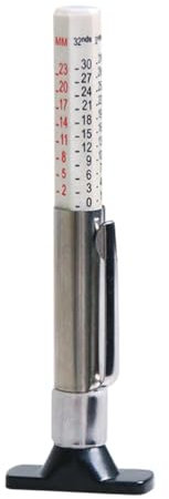 Medidor de profundidad de neumático digital de profundidad de neumáticos, medición precisa del perfil para coche, medidor de profundidad de huella de neumáticos profesional, 3,35 pulgadas