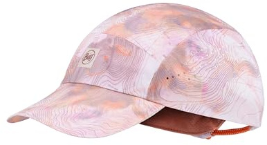 Buff| Cappello CoolNet® UV Pack Speed, Morbido, UPF50, Elemento Riflettente, Confortevole, Elastico, Corsa, Ventilazione, Pieghevole, Flessibilità, L/XL, Rosa