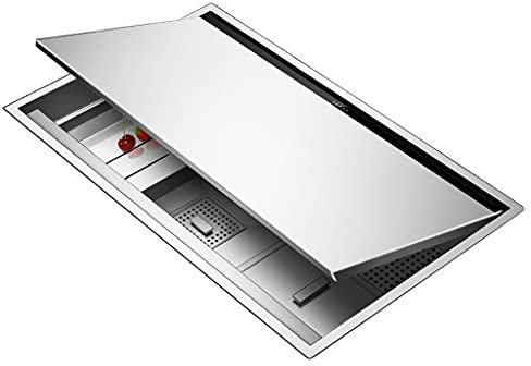 Lavandini bagno Lavello Da Cucina A Vasca Singola Pattumiera Argento Con Coperchio Lavatazze Lavello Intelligente A Scomparsa Lavabo Sottopiano In Acciaio Inox Di Grande Capacità