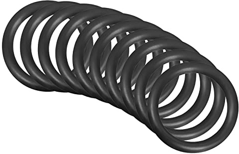 QUARKZMAN Nitrile Gomma O-Ring 30mm x 22mm x 4mm Guarnizioni di Tenuta Anelli Rubinetti Rotondo Guarnizione Rondella per Rubinetto Idraulica Riparazione Sigillatura Connessione, 10 Pezzi