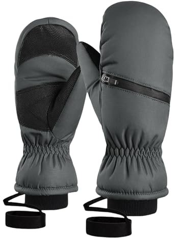 Winterhandschuhe Skifäustlinge Winddichte Handschuhe Herren Damen Warme Handschuhe Kaltes Wetter Handschuhe Zum Radfahren Laufen