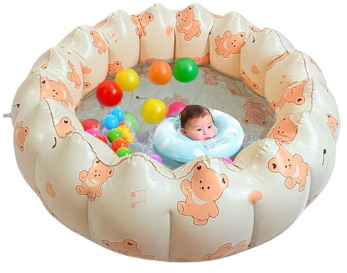 Piscines pour | Petit Bassin Gonflable pour Adultes - Bassin Flottable Portable pour Extérieur Jardin Lac Terrasse Fête Bronzage