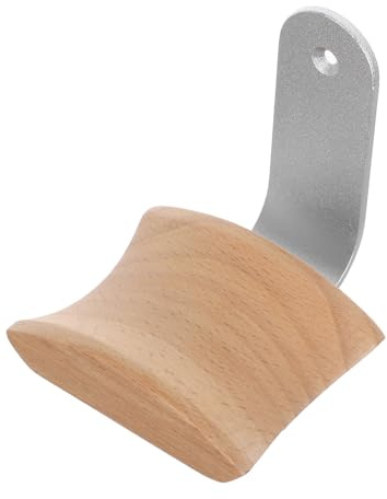 CLISPEED Supporto Cuffie da Parete in Legno Gancio Organizzatore per Headset da Gaming e Ufficio Porta Cuffie Robustoe per Spazi Ordinati