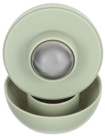 IMIKEYA Massaggiatore per gli occhi Ice Sense Rullo Freddo Dispositivo pratico per alleviare la fatica oculare Massaggiatore Ergonomico Colore Verde Avocado Adatto per la cura degli occhi giornaliera