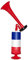 Corne De Brume Manuelle Supporter France | Bleu • Blanc • Rouge | Klaxon | Qualité Premium | Equipe de France | Champion du Monde | Football | Rugby | Accessoire | Cocorico | OriginalCup®